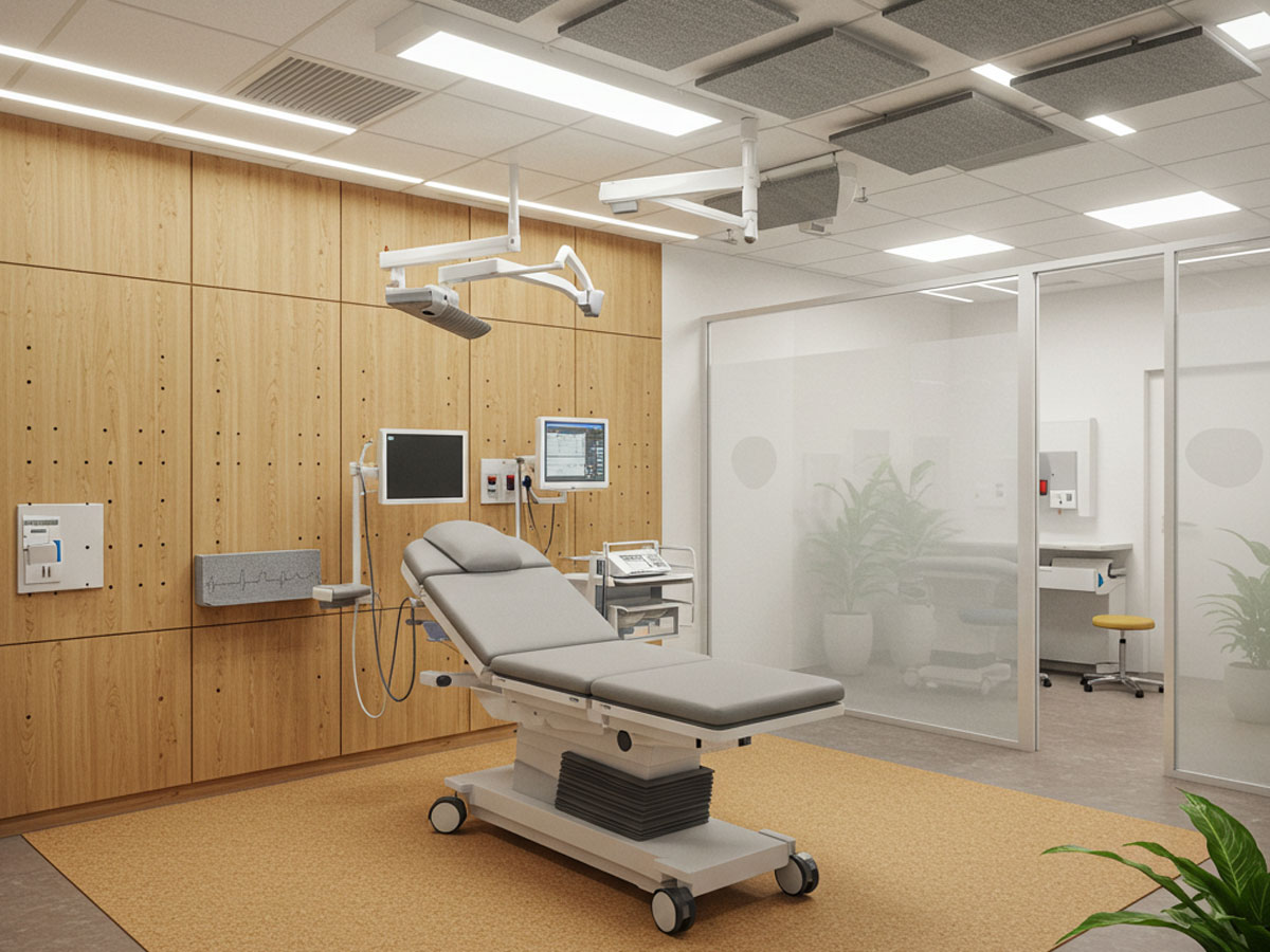 sistim akustik ruangan tindakan